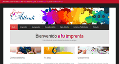 Desktop Screenshot of graficasalberdi.es